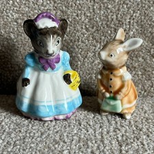 Two Small Mice Ornaments -