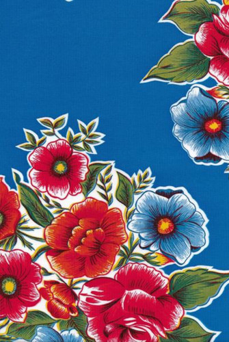 Oilcloth fabric texas lady - fabric,