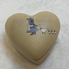 Ceramic Heart Shaped Trinket