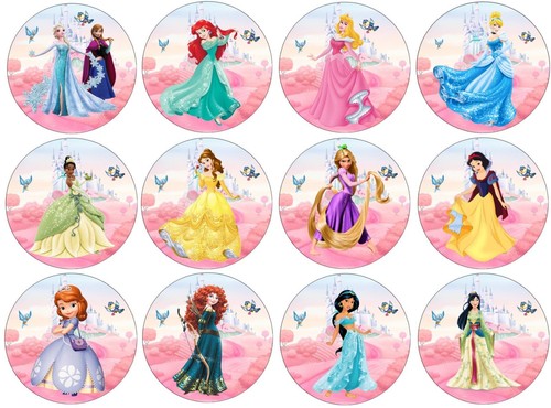Princess discs various - princess,