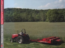 Massey Ferguson & Hesston, Mowers and Mower Conditioners Brochure Leaflet
