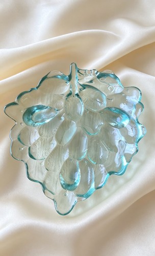 Vintage green pressed glass - vintage,