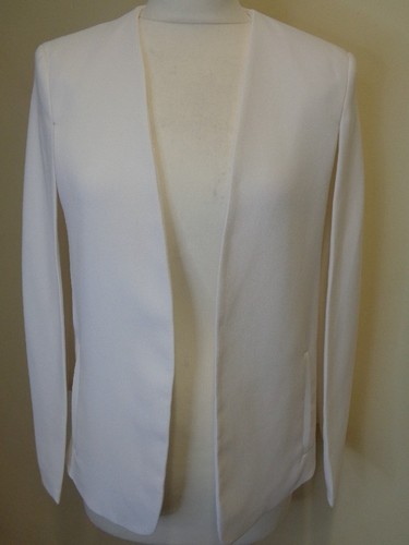 Zara cream cape style - cream, blazer