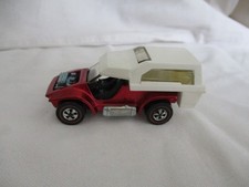 Hot Wheels 1969 Red Line Original Redline Series Power Pad Dark Red Body