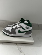 Air Jordan 1 SE Mid Grey Pine Green Men’s UK Size 8 NEW 