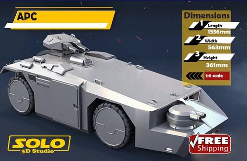 Scale m577 armored - 1/6,