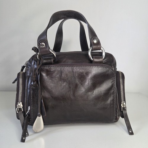 Tula dark brown leather - tula, top