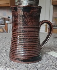 Studio Pottery Tenmoku glazed