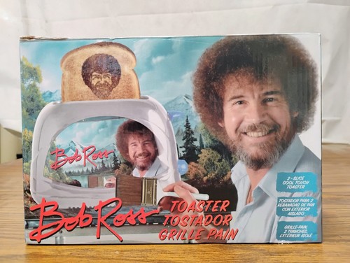 Bob ross slice - ross, toaster
