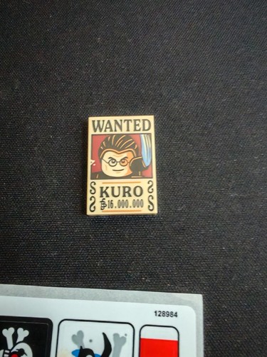 Lego one piece - one, wanted