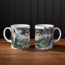Wolf Mug 11oz Wildlife Wolves
