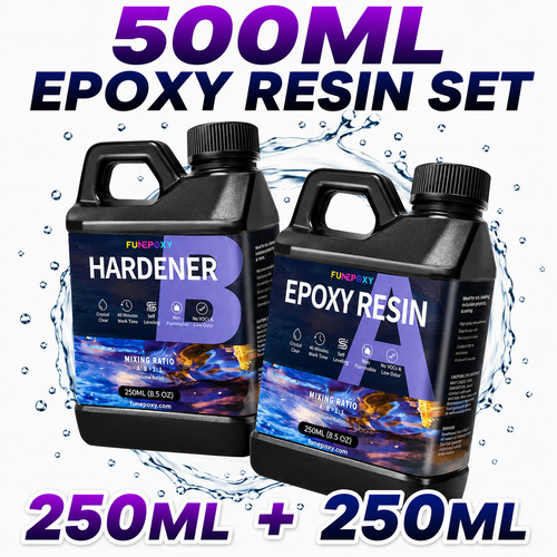 500ml epoxy resin - epoxy, kit
