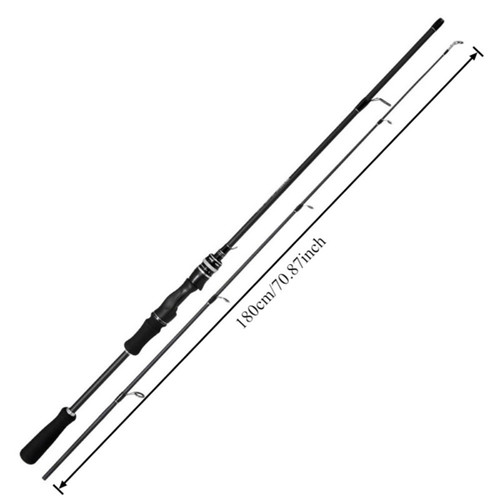 Carbon fiber fishing rod light - carbon,