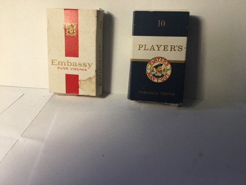 Vintage player navy cut - player's,