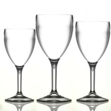 Plastic Wine Glasses 9oz/11oz