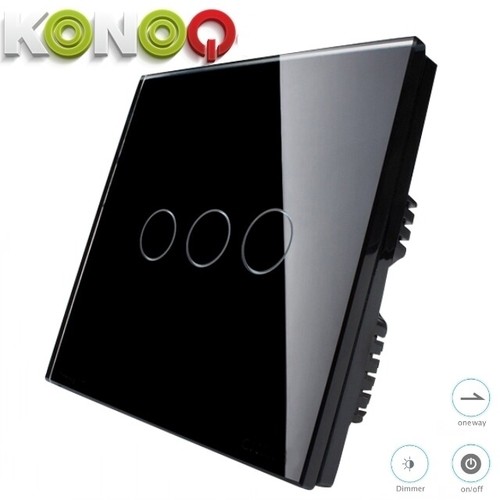Konoq glass panel - touch, led