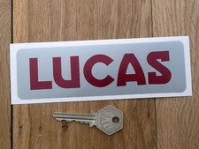 LUCAS Battery Sticker 13 Elan Capri Daimler XJS TR4 BMC