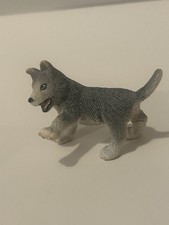 Schleich Husky Puppy Playing