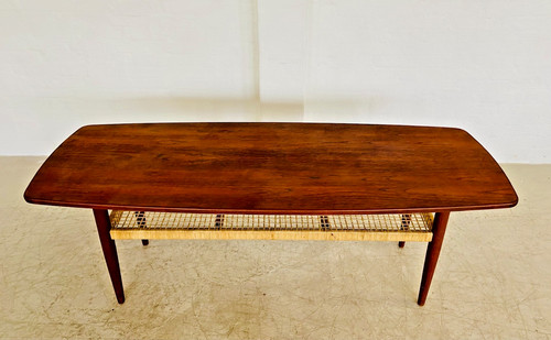 Teak and rattan - teak,