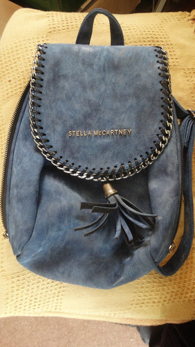 Stella mccartney blue faux - mccartney,