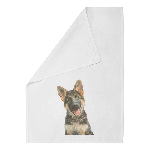 German shepherd puppy - shepherd, cotton