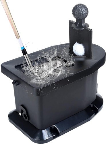 Golf ball washer with dual - golf,