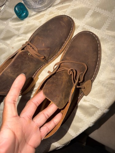 Clarks beezwax leather desert - beezwax,