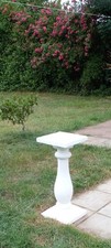 stone concrete bird Table Top  garden ornament  
