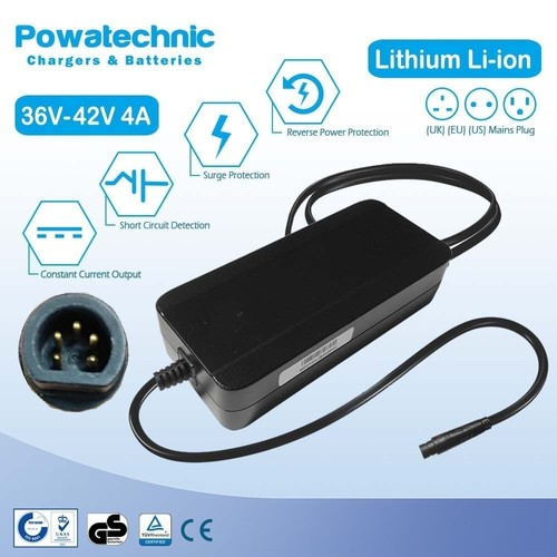 42v dar pin charger for - dar, 5-pin