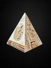 Ivory Egyptian Pyramid with