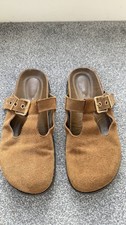 Zara Clog Sandal Size 7 Suede