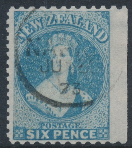 New zealand 1871 - blue, qv
