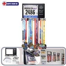 Race Medal Display Rack Holder Running Marathon Sports Hanger Organizer for Wall
