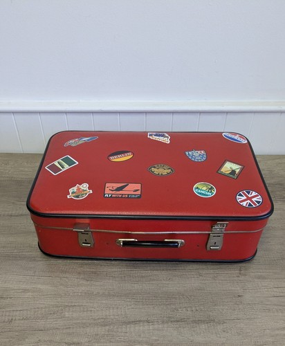 Vintage 1960s red hard - vintage,