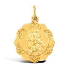 9ct Yellow Gold St Christopher