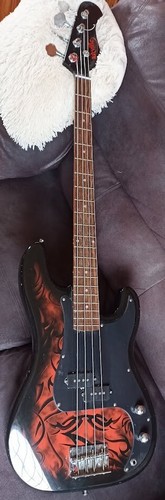 Jaxville demon electric bass - electric,