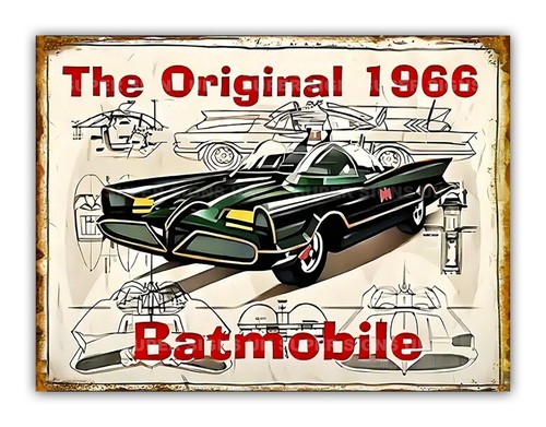 The original 1966 batmobile - the,