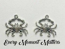 10 x Tibetan Silver CRAB SEA