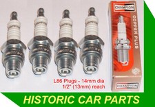 4 x CHAMPION SPARK PLUGS replace L90 for Standard Vanguard Sportsman 1956-59