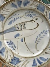 Stunning Seth Cardew Iconic Dove Charger Wenford Bridge Studio Pottery