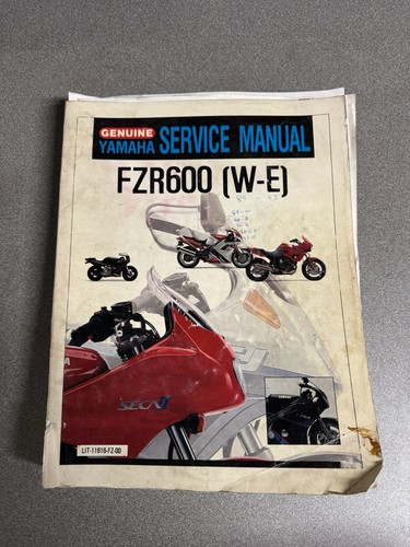 Yamaha fzr600 fzr - r/rc, w-g