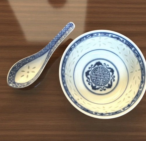 Vintage chinese blue - vintage, and