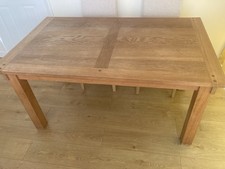 Solid Oak Square Dining Table