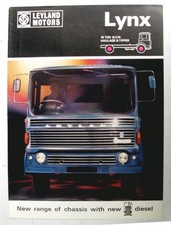 LEYLAND Lynx Commercial Sales Brochure 1968 #1030 16 TON GVW HAULAGE TIPPER
