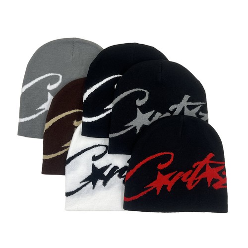 Acrylic beanie hat unisex with - acrylic,