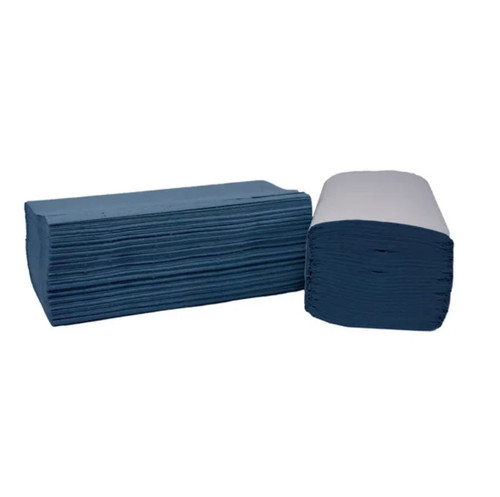 Ply blue fold hand towels - ply, i