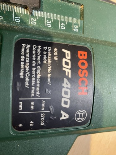 Bosch pof 400a plunge router - plunge,