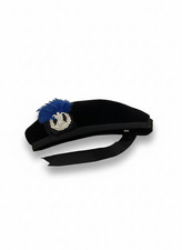 Cameron Cloth Beret with Blue