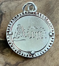 1800’s Love Token Aunt Dime Engraved  Silver Coin US