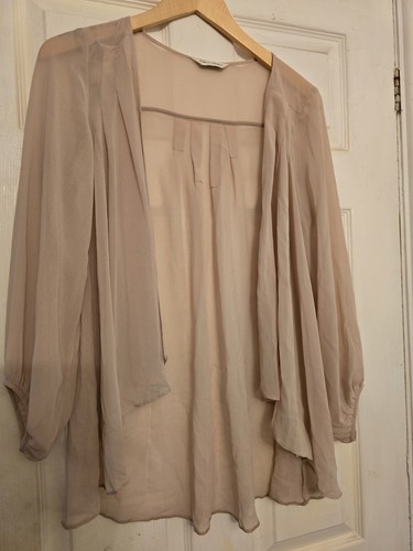 Pink long sleeve kimono - sleeve, jacket